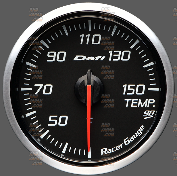 ※おつみさま専用※Defi  Racer Gauge 60φ ターボ計 Defi Racer Gauge Style 98 Hommage Temperature 60mm - Black - RHDJapan